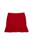 Figure View - Click To Enlarge - SELF-PORTRAIT - Kids Flower Embellished Knit Skirt