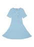 Main View - Click To Enlarge - SELF-PORTRAIT - Kids Sequin Knit Dress