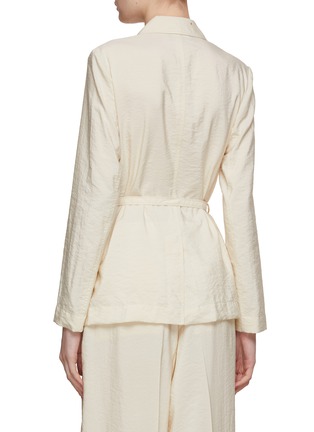Back View - Click To Enlarge - JOSEPH - Mayet Textured Twill Jacket