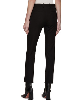 Back View - Click To Enlarge - JOSEPH - Slim Fit Cropped Stretch Pants