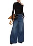 Figure View - Click To Enlarge - KHAITE - Jacob Wide Leg Jeans