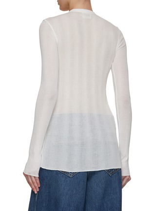 Back View - Click To Enlarge - KHAITE - The Byron Top