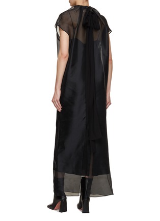 Back View - Click To Enlarge - KHAITE - Essie Silk Dress