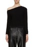 Main View - Click To Enlarge - THEORY - Asymmetric Neckline Cashmere Top