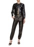 Figure View - Click To Enlarge - THEORY - Cropped Faux Leather Jacket