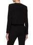 Back View - Click To Enlarge - THEORY - Cropped Crepe Top