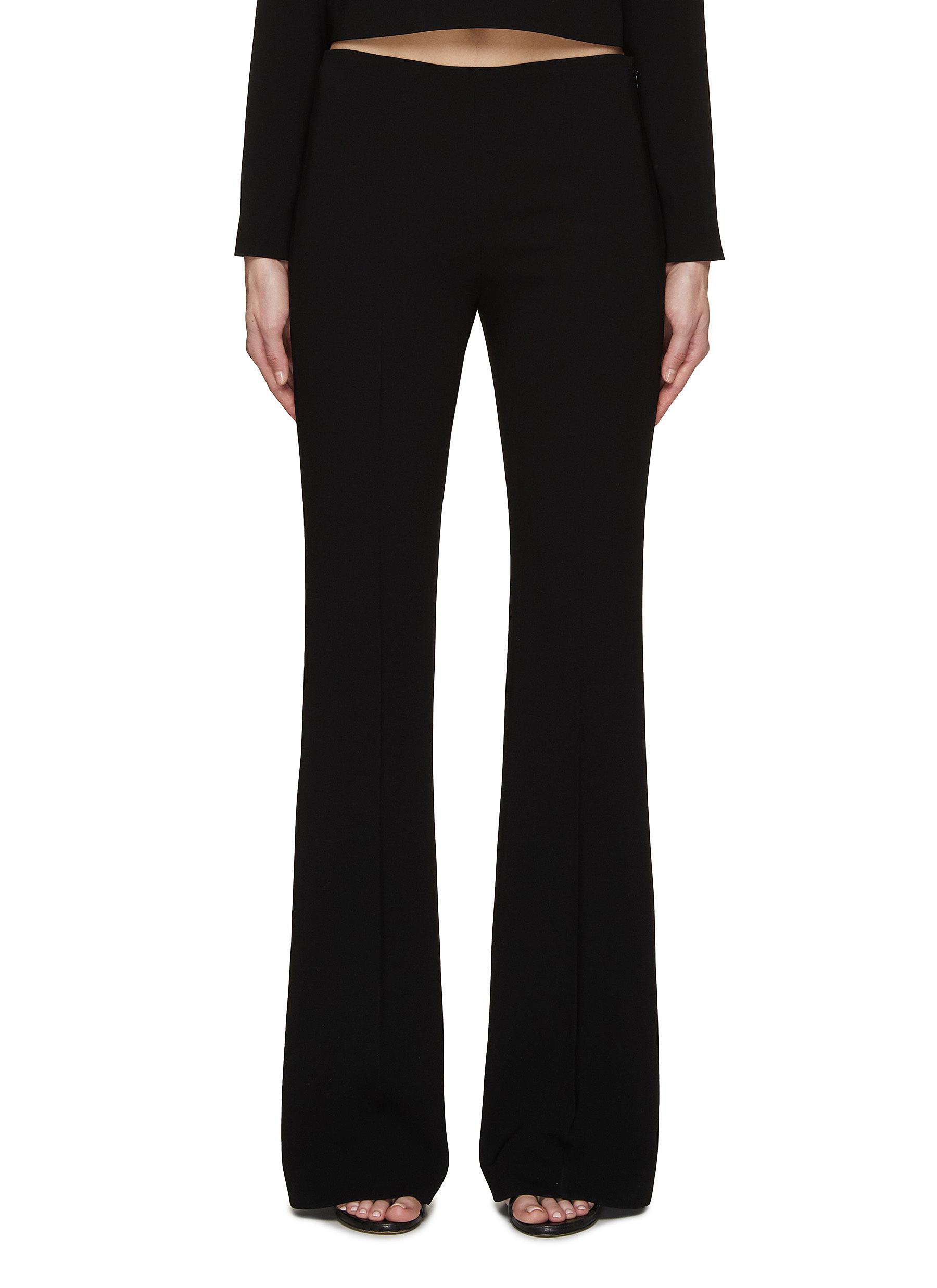 Women's Formal Suit Pants Mid-Waist Flare Pants Ladies Work Pants Spring  Summer Straight Trousers Black Pants XS : : Clothing, Shoes &  Accessories