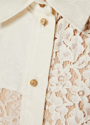  - ZIMMERMANN - Luminosity Patch Lace Shirt
