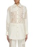 Main View - Click To Enlarge - ZIMMERMANN - Luminosity Patch Lace Shirt