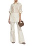 Figure View - Click To Enlarge - ZIMMERMANN - Luminosity Patch Lace Shirt