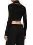 Back View - Click To Enlarge - JACQUEMUS - Le Cardigan Bela Cropped Cardigan