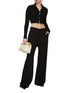 Figure View - Click To Enlarge - JACQUEMUS - Le Cardigan Bela Cropped Cardigan