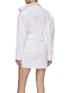 Back View - Click To Enlarge - JACQUEMUS - La Mini Robe Chemise Shirt Dress