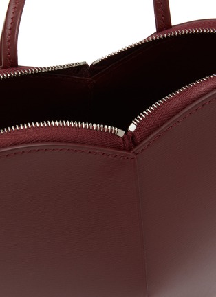 Detail View - Click To Enlarge - ALAÏA - Le Coeur Leather Crossbody Bag