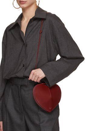 ALAÏA | Le Coeur Leather Crossbody Bag