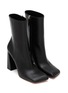 Detail View - Click To Enlarge - AMINA MUADDI - Marine 95 Leather Boots