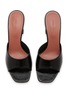 AMINA MUADDI - Lupita 70 Crinkled Nappa Leather Heeled Sandals