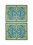 Main View - Click To Enlarge - LA DOUBLEJ - Cortile Green Tablemat — Set Of 2