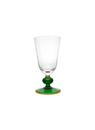 Main View - Click To Enlarge - LA DOUBLEJ - Perfetto Wine Glass — Green