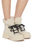 Figure View - Click To Enlarge - BRUNELLO CUCINELLI - Monili Embellished Suede Chunky Ankle Boots