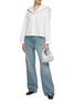 Figure View - Click To Enlarge - LUCKY MARCHÉ - Sailor Collar Button Down Shirt