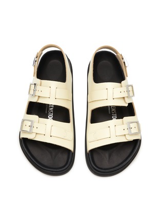 Detail View - Click To Enlarge - BIRKENSTOCK - Cannes Leather Slingback Sandals