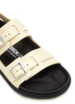 Detail View - Click To Enlarge - BIRKENSTOCK - Cannes Leather Slingback Sandals