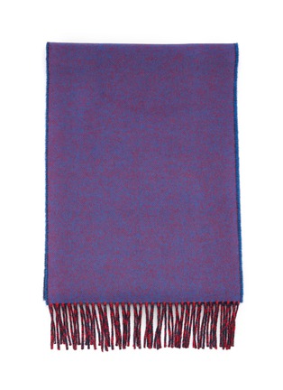 Detail View - Click To Enlarge - JOHNSTONS OF ELGIN - Reversible Cashmere Wool Scarf