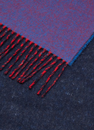 Detail View - Click To Enlarge - JOHNSTONS OF ELGIN - Reversible Cashmere Wool Scarf