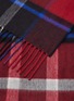 Detail View - Click To Enlarge - JOHNSTONS OF ELGIN - Sport Chequered Wool Scarf