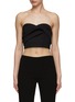 Main View - Click To Enlarge - NACKIYÉ - Draped Bustier Top