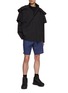 Figure View - Click To Enlarge - GOLDWIN - Detachable Sleeve Snap Wind Shirt