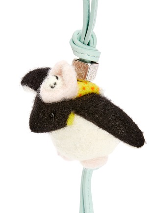 Detail View - Click To Enlarge - LOEWE - x Suna Fujita Penguin with Kid Charm