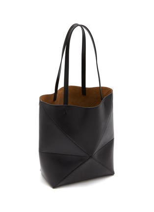 Detail View - Click To Enlarge - LOEWE - Medium Puzzle Fold Leather Tote Bag