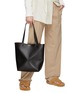 Figure View - Click To Enlarge - LOEWE - Medium Puzzle Fold Leather Tote Bag