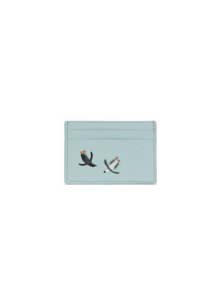 Main View - Click To Enlarge - LOEWE - x Suna Fujita Penguin Leather Cardholder