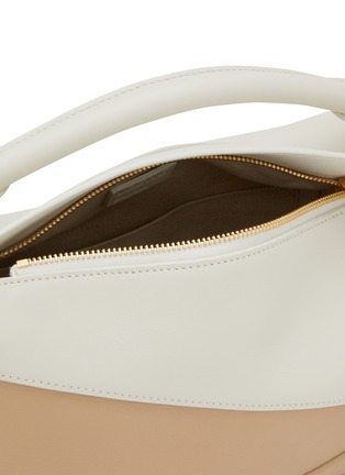 Detail View - Click To Enlarge - LOEWE - Small Puzzle Edge Bicolour Leather Bag