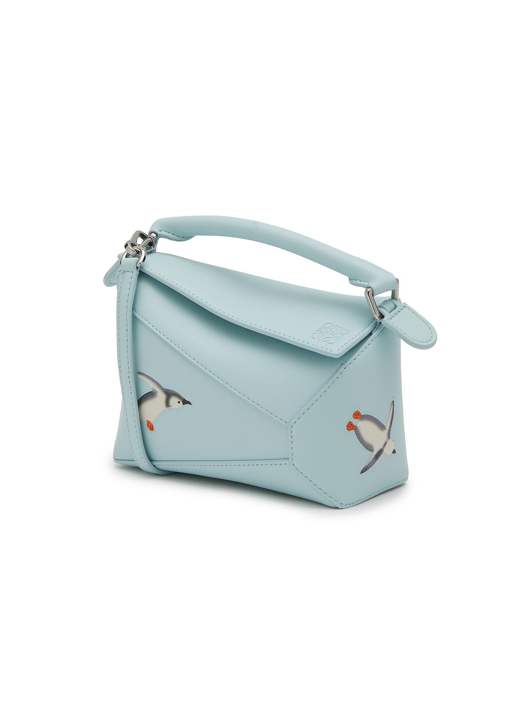 LOEWE | x Suna Fujita Mini Penguin Puzzle Bag | Women | Lane Crawford