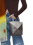 Figure View - Click To Enlarge - LOEWE - Mini Puzzle Fold Bicolour Leather Tote Bag