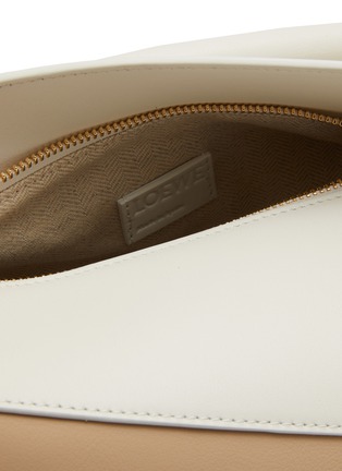 Detail View - Click To Enlarge - LOEWE - Small Puzzle Edge Bicolour Leather Bag