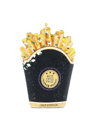 Back View - Click To Enlarge - JUDITH LEIBER - French Fries Truffle Fries Clutch Bag