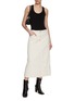 Figure View - Click To Enlarge - RE/DONE - Mid Rise Asymmetrical Panel Skirt