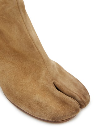 Detail View - Click To Enlarge - MAISON MARGIELA - Tabi 80 Suede Ankle Boots