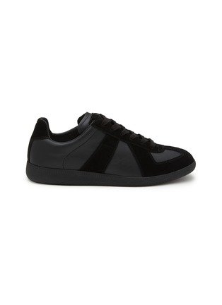 Main View - Click To Enlarge - MAISON MARGIELA - Replica Suede Leather Sneakers