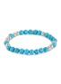 Main View - Click To Enlarge - NUMBERING - Turquoise Plated Brass Bracelet