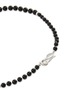 Detail View - Click To Enlarge - NUMBERING - Onyx Plated Sterling Silver Necklace