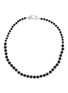 Main View - Click To Enlarge - NUMBERING - Onyx Plated Sterling Silver Necklace