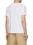 Back View - Click To Enlarge - VALENTINO GARAVANI - V Pocket Cotton T-Shirt