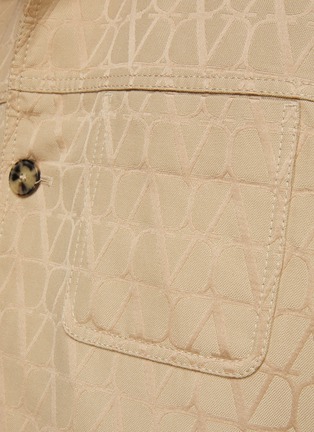  - VALENTINO GARAVANI - Toile Iconographic Cotton Blend Jacket