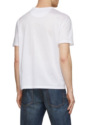 Back View - Click To Enlarge - VALENTINO GARAVANI - Big V Pocket T-Shirt